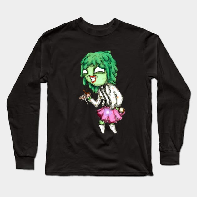 Swamp Monster Long Sleeve T-Shirt by LVBart